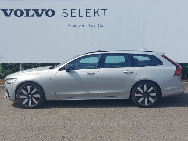 Volvo V90 2.0 T6 350 Phev Plus Dark Awd SM25NTE Silver #4