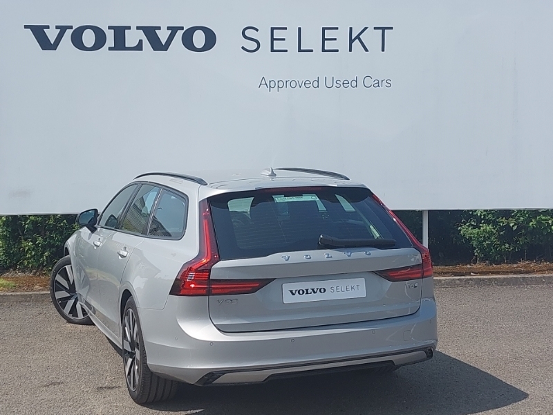 Volvo V90 2.0 T6 350 Phev Plus Dark Awd SM25NTE Silver #2