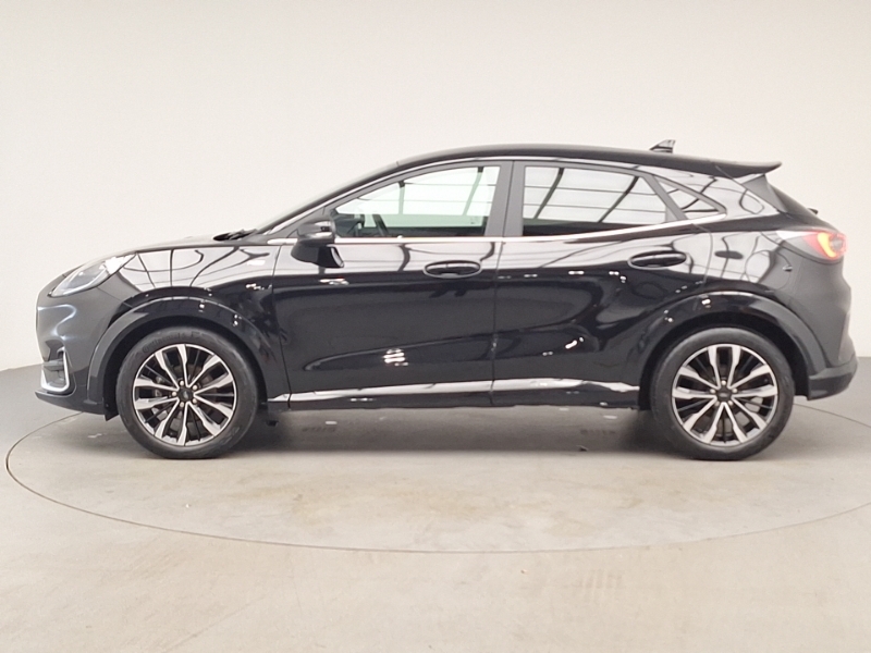 Ford Puma 1.0 Ecoboost Hybrid Mhev 155 St-line Vignale SE23UHL Black #4