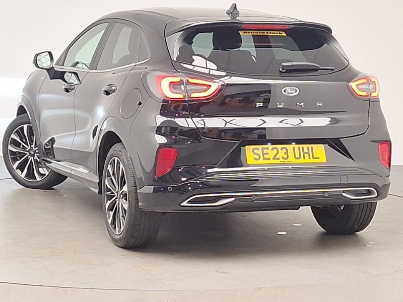 Ford Puma 1.0 Ecoboost Hybrid Mhev 155 St-line Vignale SE23UHL Black #2