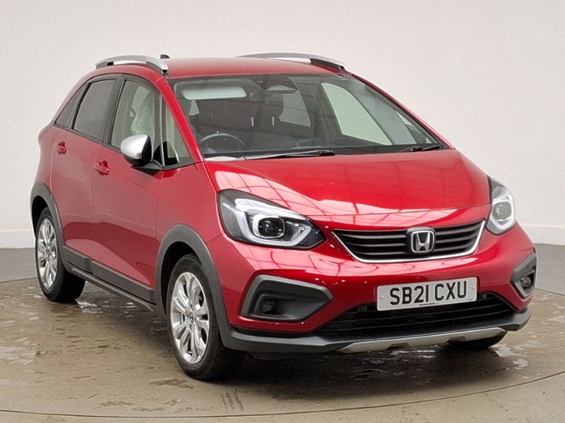 Honda Jazz 1.5 I-mmd Hybrid Crosstar Ex Ecvt Red