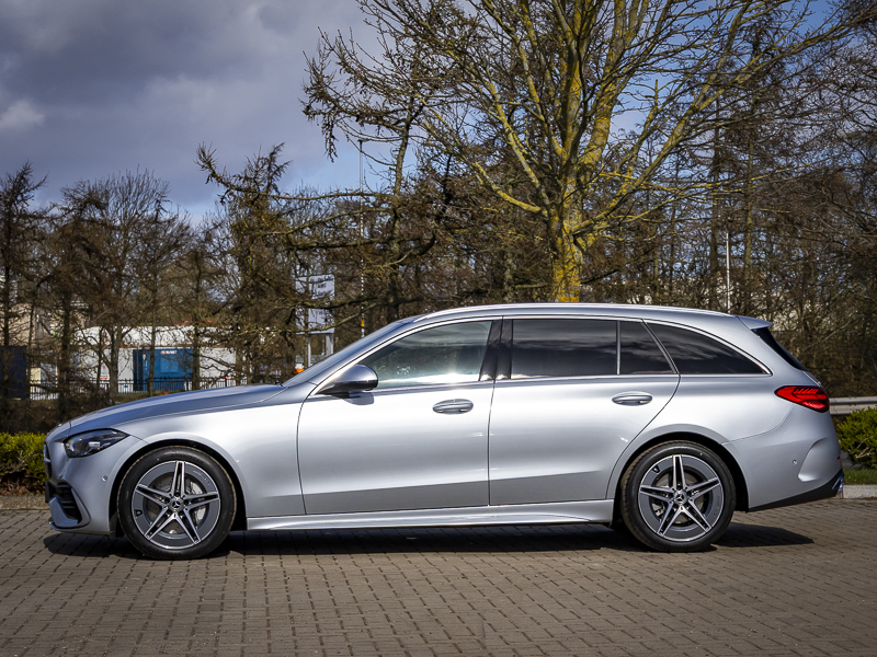 Mercedes-Benz C Class C200 Amg Line 9G-tronic Silver #4