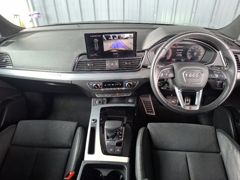 Audi Q5 40 Tdi Quattro S Line S Tronic KM21ABU Black #3