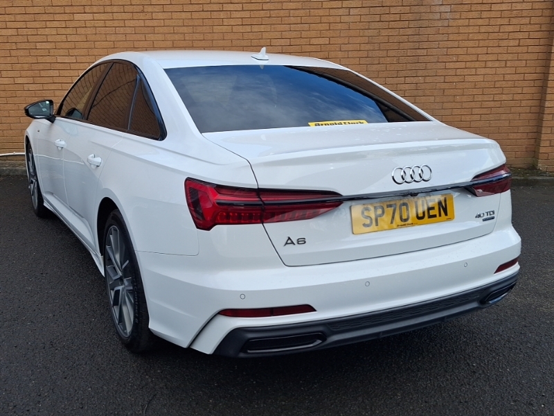 Audi A6 40 Tdi Quattro Black Edition S Tronic SP70UEN White #2