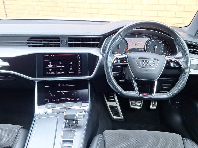 Audi A6 40 Tdi Quattro Black Edition S Tronic SP70UEN White #3