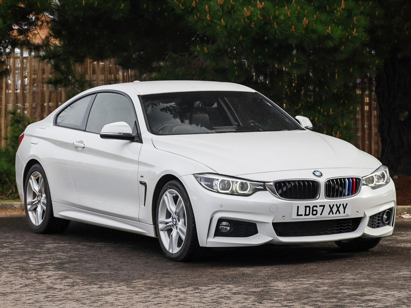 BMW 4 Series 420D 190 M Sport Professional Media White