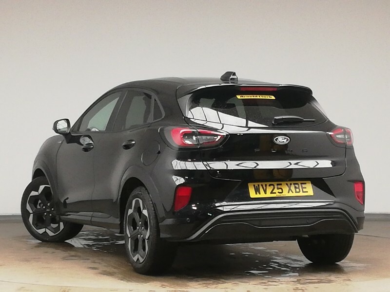 Ford Puma 1.0 Ecoboost Hybrid Mhev 155 St-line X Dct WV25XBE Black #2