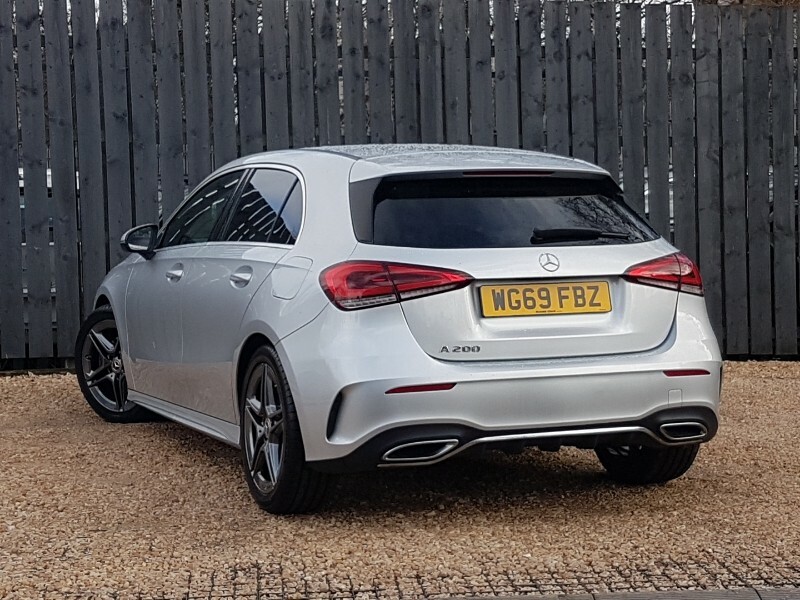 Mercedes-Benz A Class A200 Amg Line WG69FBZ Silver #2