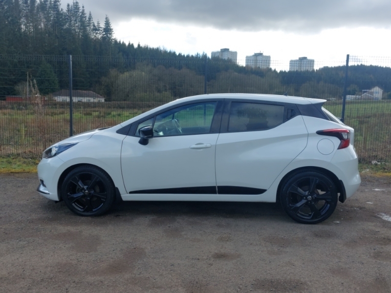Nissan Micra 1.0 Ig-t 92 N-sport Cvt YD71FXC White #4