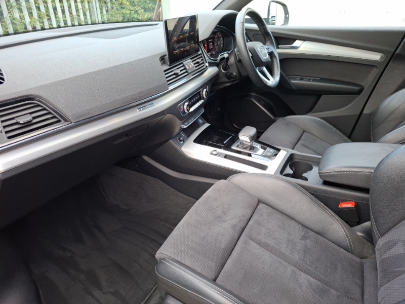 Audi Q5 40 Tdi Quattro S Line S Tronic VK71CNO White #5