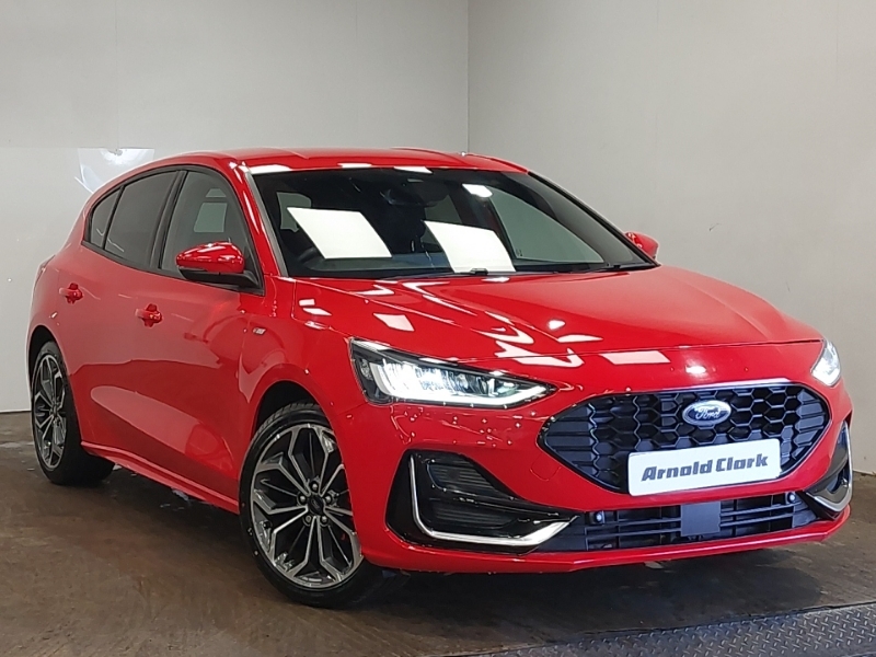Ford Focus 1.0 Ecoboost Hybrid Mhev 155 St-line Vignale Red