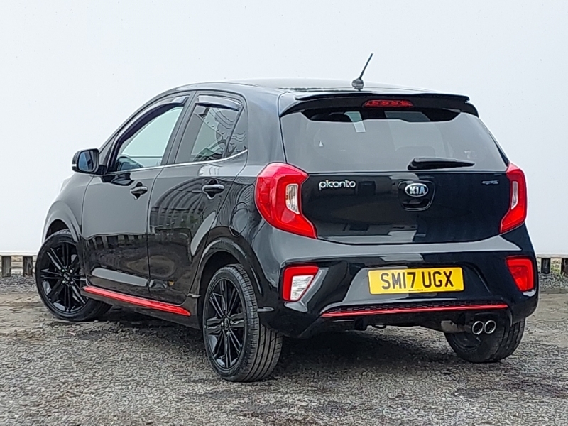 Kia Picanto 1.0 Gt-line SM17UGX Black #2