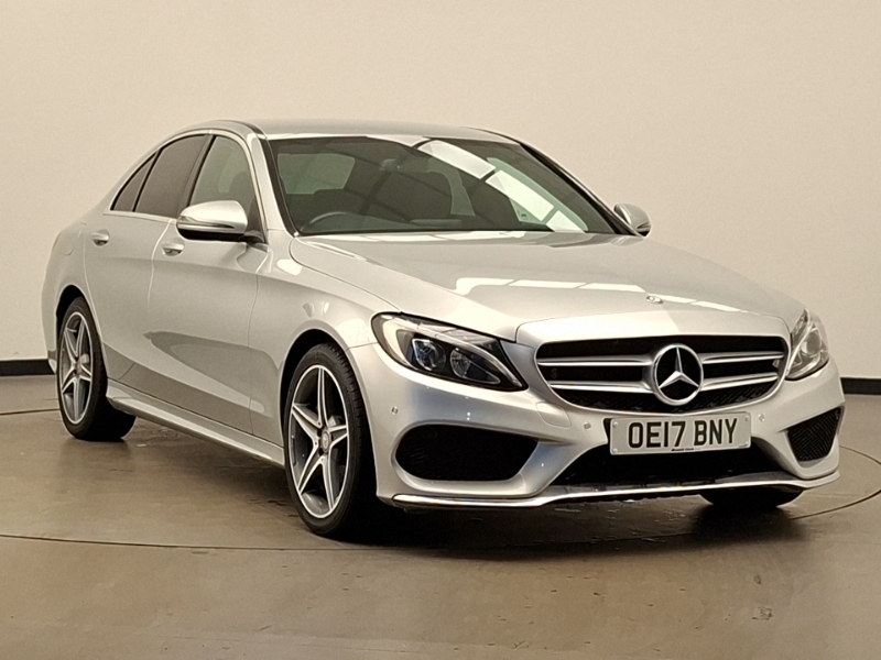 Mercedes-Benz C Class C220d Amg Line 9G-tronic Silver