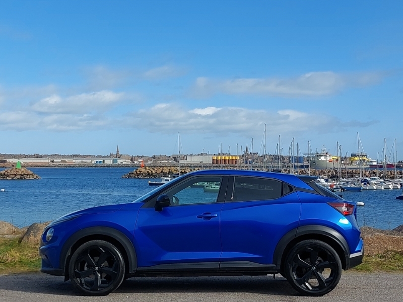 Nissan Juke 1.0 Dig-t Tekna SM25FWD Blue #4