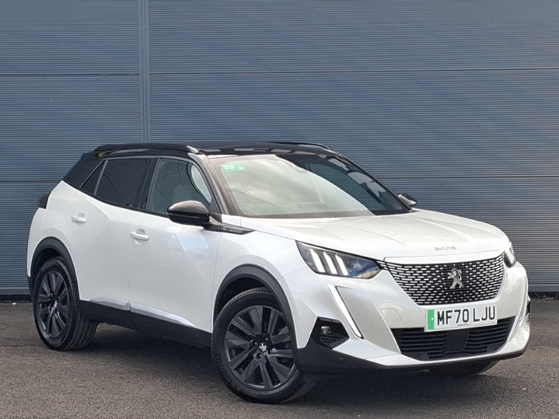 Peugeot e-2008 100Kw Gt 50Kwh White