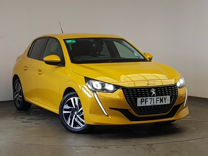Peugeot 208 1.2 Puretech 100 Allure Premium Yellow