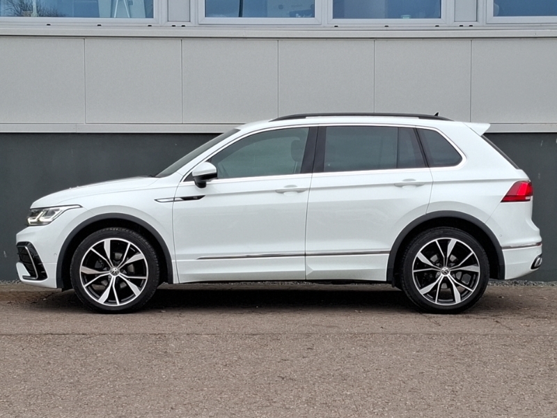 Volkswagen Tiguan 1.5 Tsi 150 R-line Dsg WP73LXJ White #4