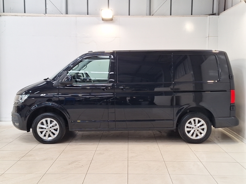 Volkswagen Transporter 2.0 Tdi 110 Highline Van MT72ZVG Black #4