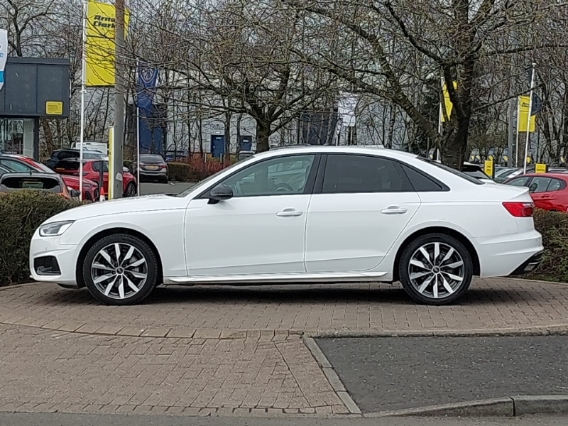 Audi A4 40 Tfsi 204 Sport Edition S Tronic Cs RK23LVT White #4