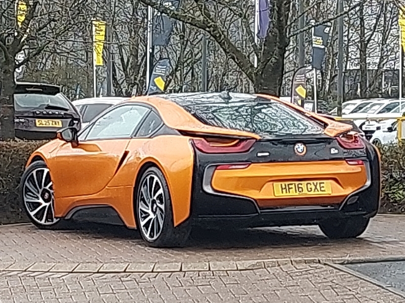 BMW i8 2dr Auto HF16GXE Orange #2