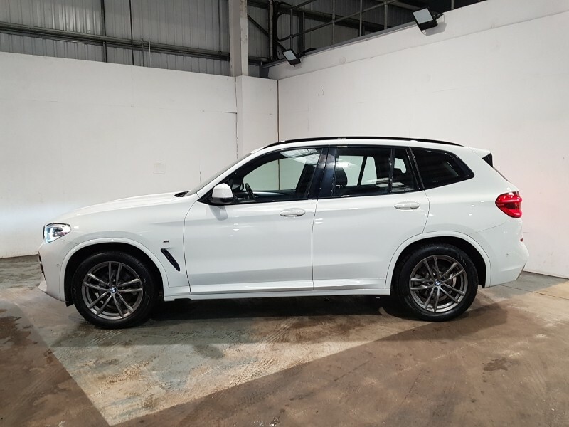 BMW X3 Xdrive20d M Sport Step ST69VJN White #4