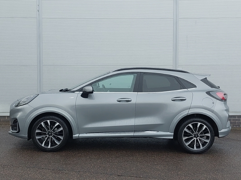 Ford Puma 1.0 Ecoboost Hybrid Mhev 155 St-line X Vignale SE70DWW Silver #4