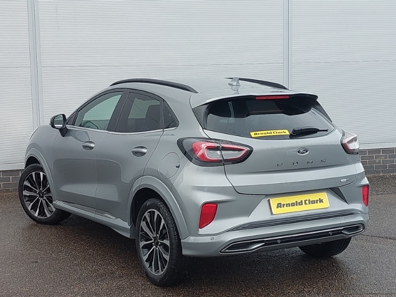 Ford Puma 1.0 Ecoboost Hybrid Mhev 155 St-line X Vignale SE70DWW Silver #2