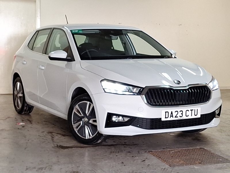 Skoda Fabia 1.0 Tsi 110 Se L White