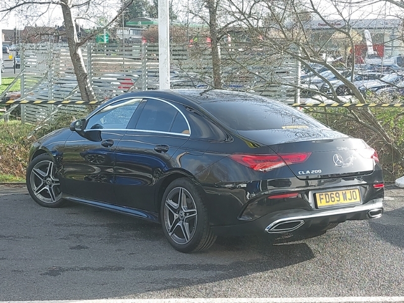 Mercedes-Benz CLA Class Cla 200 Amg Line Tip FD69WJO Black #2