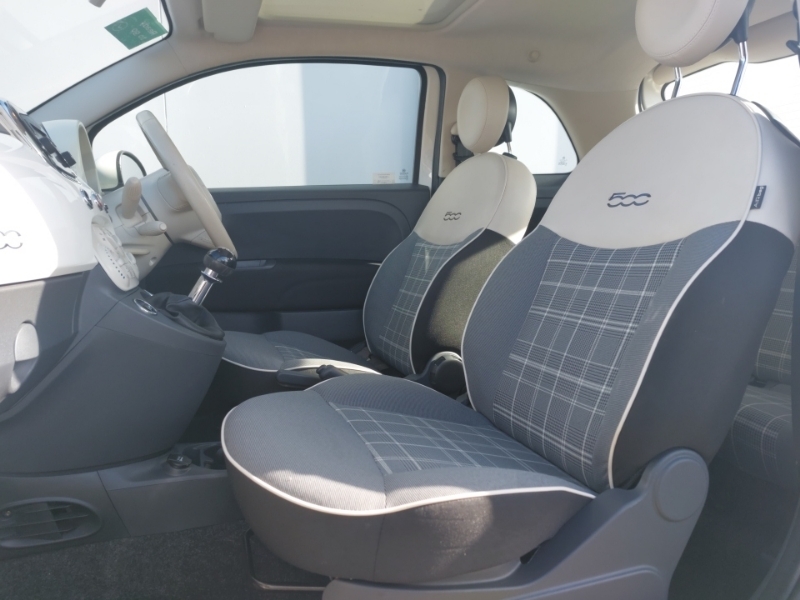 Fiat 500 1.2 Lounge PE67WWO White #5