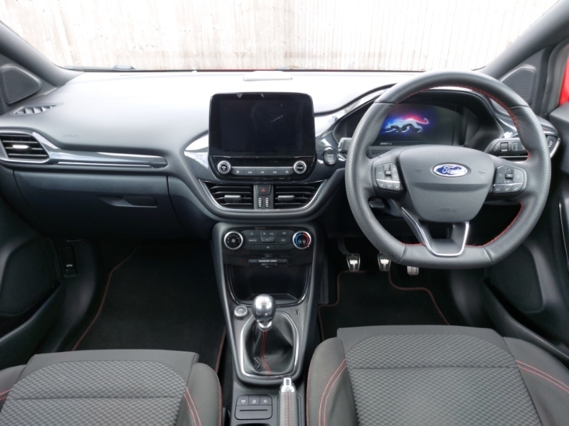 Ford Puma 1.0 Ecoboost Hybrid Mhev St-line MT70GJX Red #3