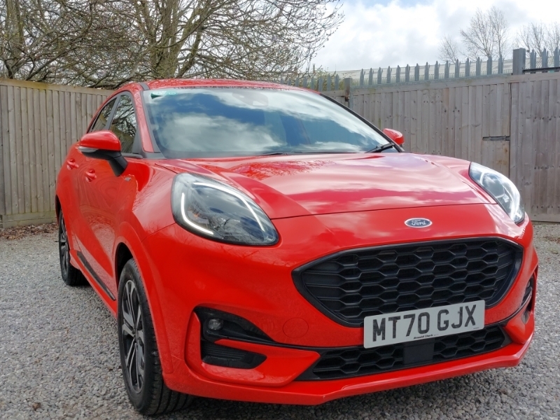 Ford Puma 1.0 Ecoboost Hybrid Mhev St-line Red