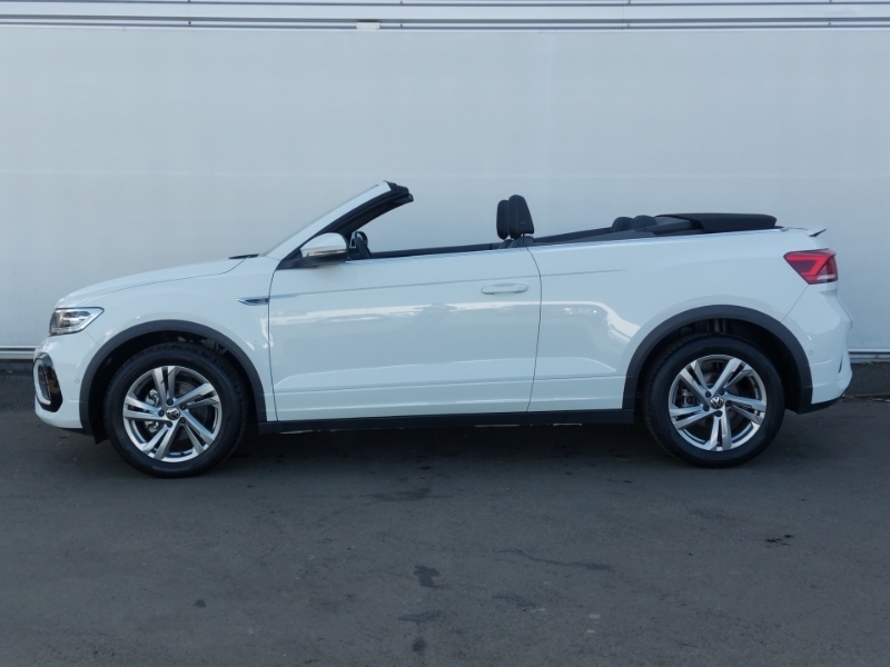 Volkswagen T-Roc 1.5 Tsi R-line Dsg White #4