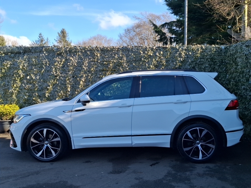Volkswagen Tiguan 2.0 Tdi R-line Dsg MW72VVK White #4