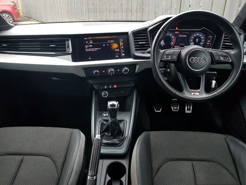 Audi A1 25 Tfsi S Line RK69JHA Black #3