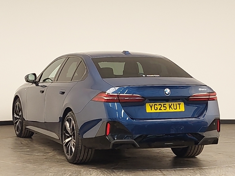 BMW 5 Series 520I M Sport Pro YG25KUT Blue #2