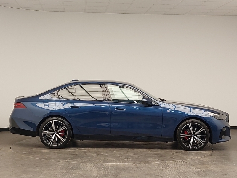 BMW 5 Series 520I M Sport Pro YG25KUT Blue #3