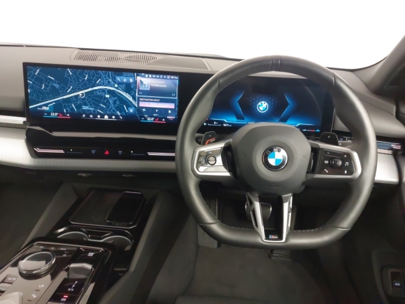 BMW 5 Series 520I M Sport Pro YG25KUT Blue #5