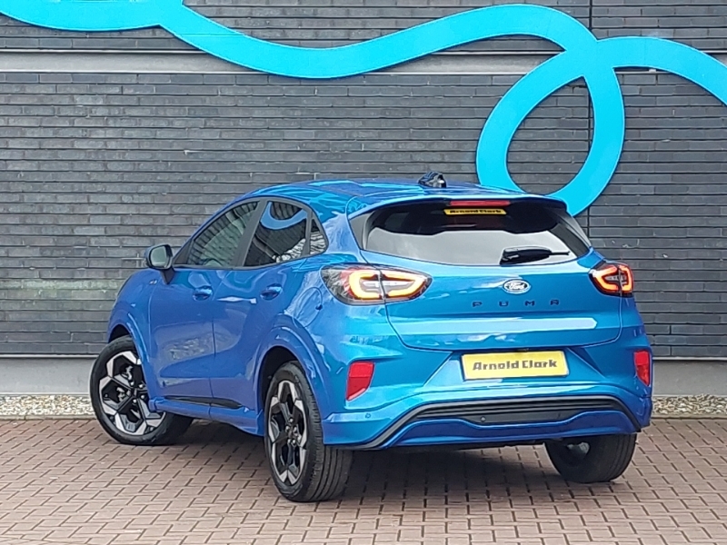 Ford Puma 1.0 Ecoboost Hybrid Mhev 155 St-line X Dct WN25OJG Blue #2