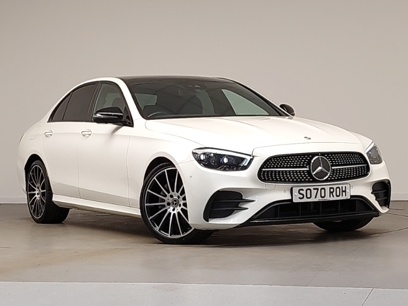 Mercedes-Benz E Class E220d Amg Line Night Edition Prem 9G-tronic White