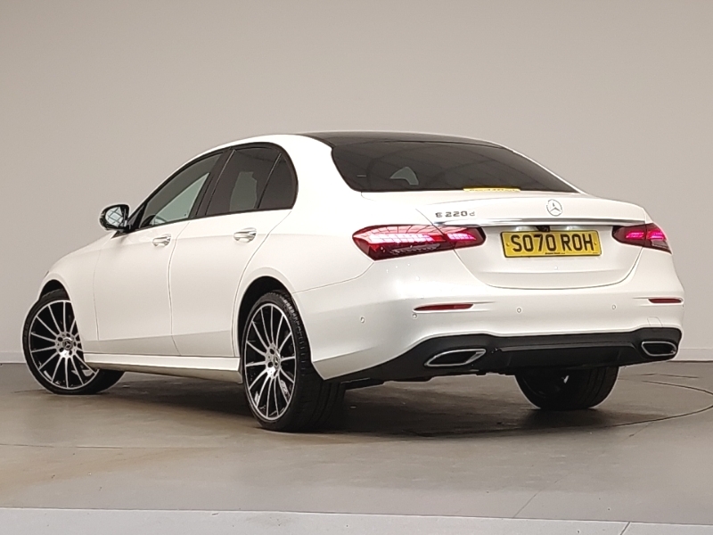 Mercedes-Benz E Class E220d Amg Line Night Edition Prem 9G-tronic SO70ROH White #2