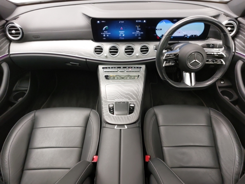 Mercedes-Benz E Class E220d Amg Line Night Edition Prem 9G-tronic SO70ROH White #3