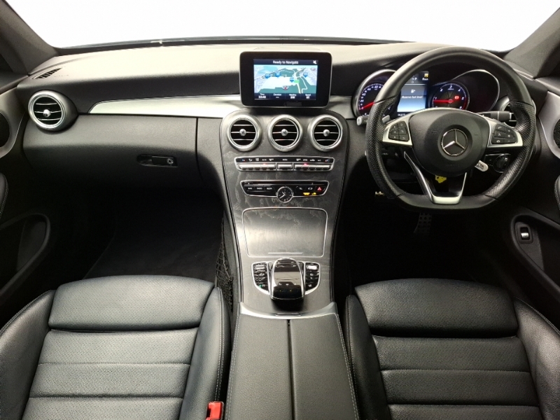 Mercedes-Benz C Class C220d Amg Line WD66EOB Grey #3