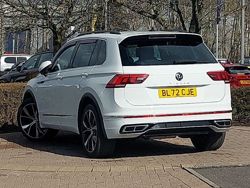 Volkswagen Tiguan 2.0 Tdi R-line Dsg BL72CJE White #2