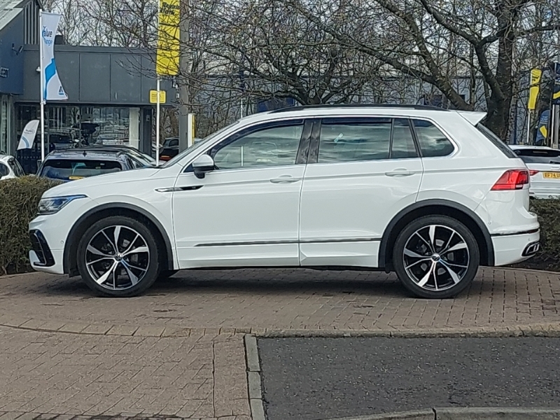 Volkswagen Tiguan 2.0 Tdi R-line Dsg BL72CJE White #4