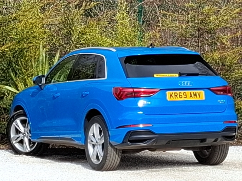 Audi Q3 35 Tdi Quattro S Line KR69AMV Blue #2