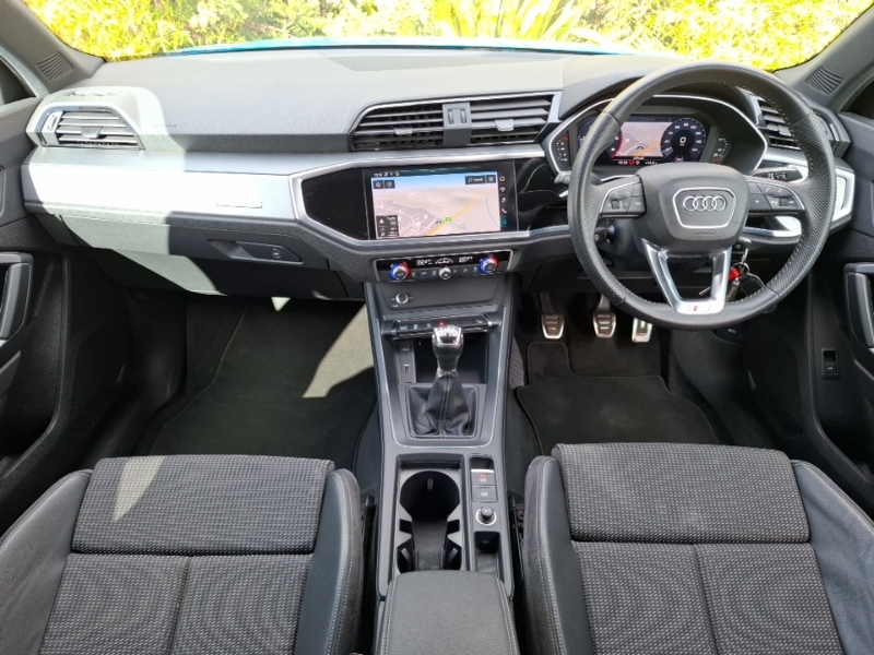 Audi Q3 35 Tdi Quattro S Line KR69AMV Blue #3