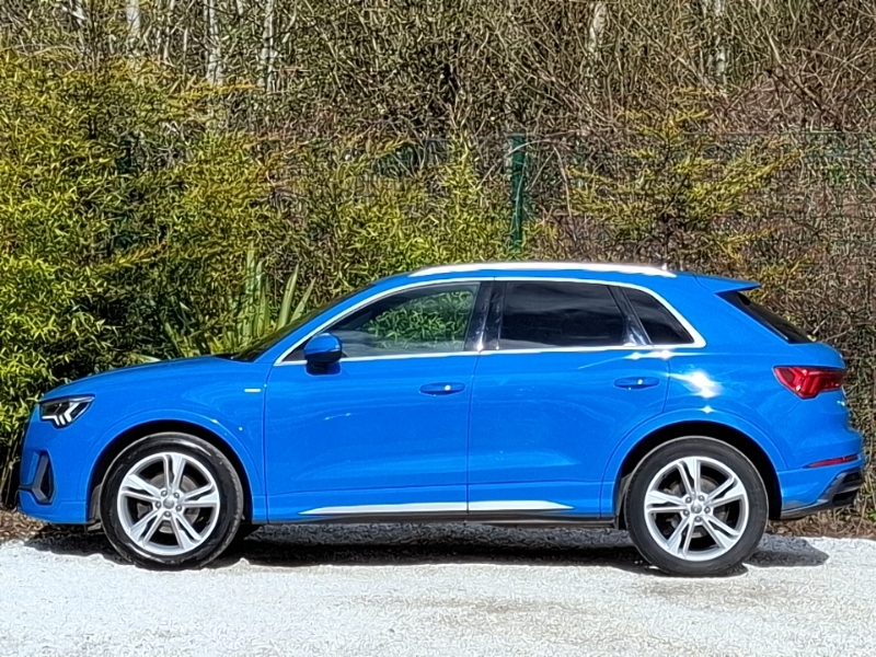 Audi Q3 35 Tdi Quattro S Line KR69AMV Blue #4