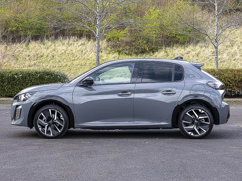 Peugeot e-208 100Kw Gt 50Kwh SA26ZKZ Grey #4
