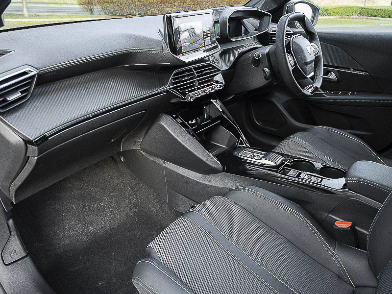 Peugeot e-208 100Kw Gt 50Kwh SA26ZKZ Grey #5